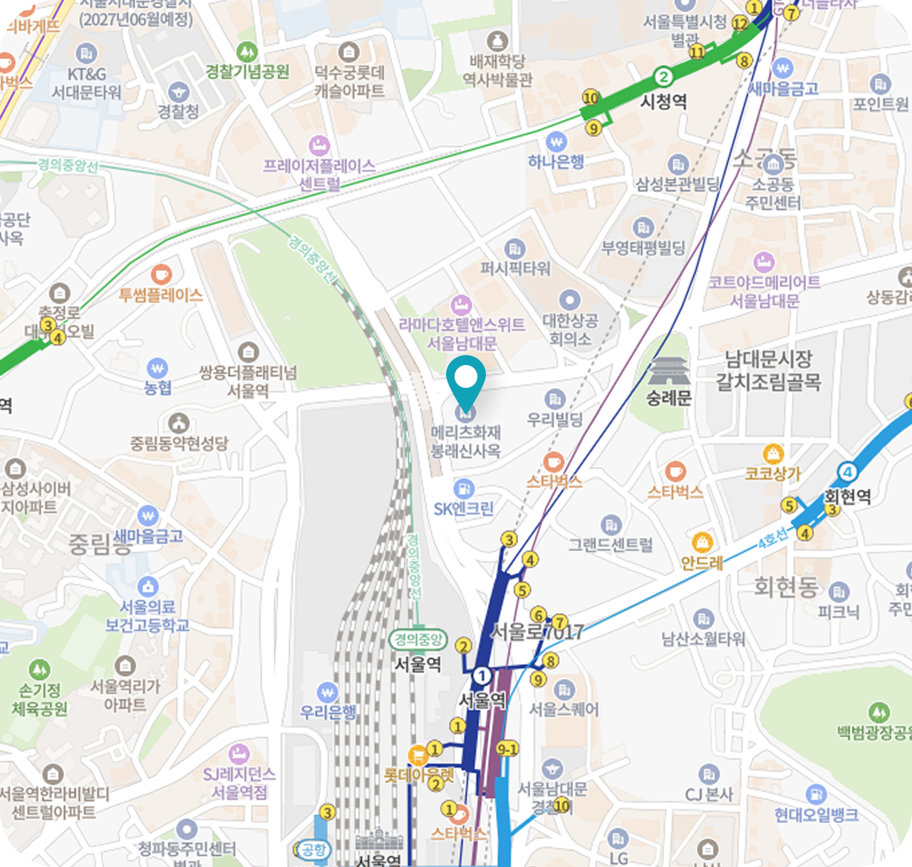 핀게이트 위치 지도